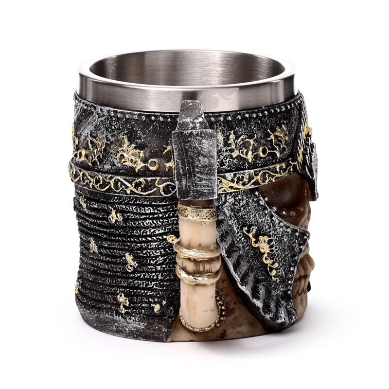 Axe Handle Armoured Skull Tankard - Image 5