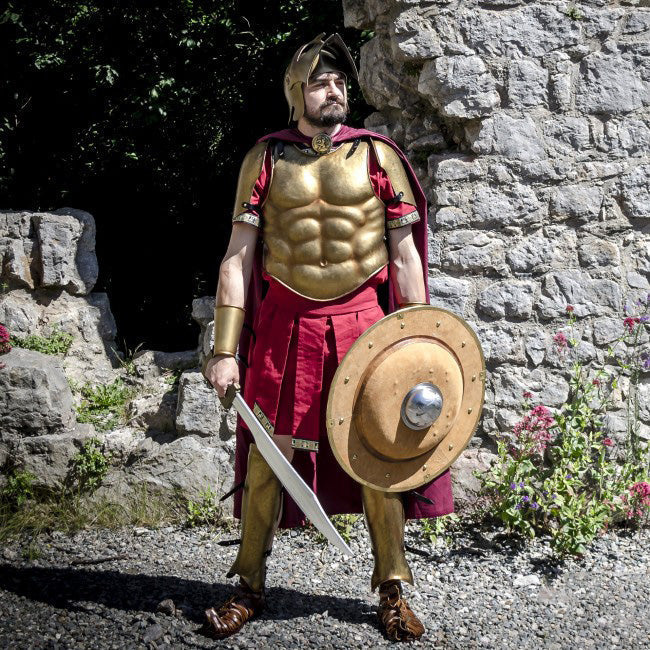 Bronze Hoplite Greaves - Leg Armour - Image 3