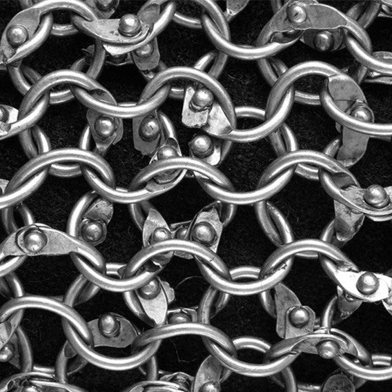Chainmail Coif - Dome Riveted - Image 2