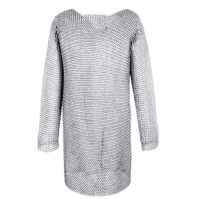 Chainmail Hauberk - Butted - Zinc Plated - Image 3
