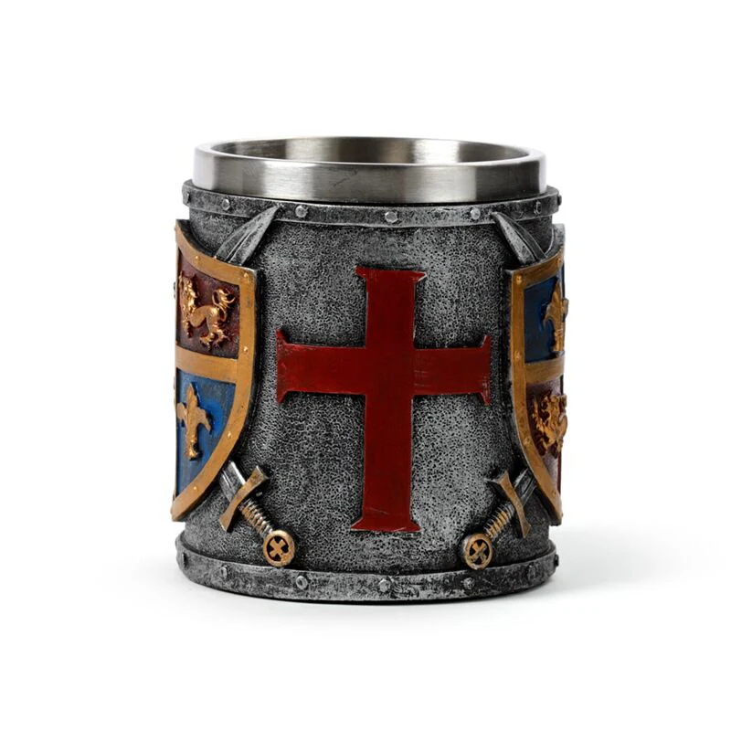 Coat of Arms Gold & Silver Tankard - Image 4