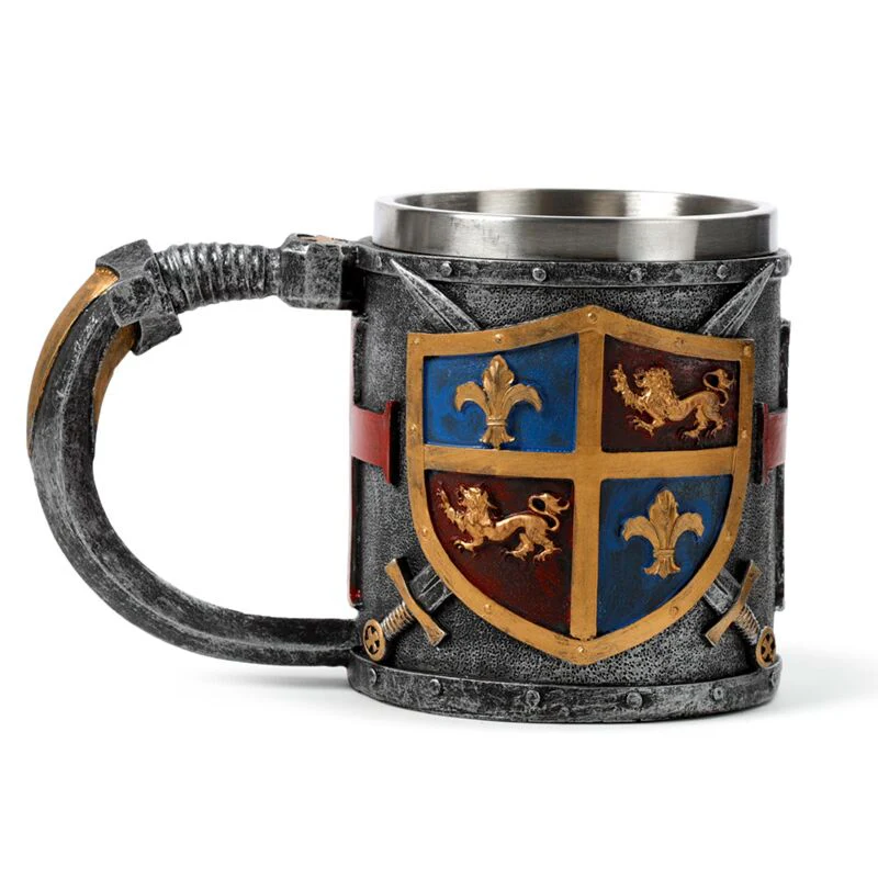 Coat of Arms Gold & Silver Tankard - Image 5