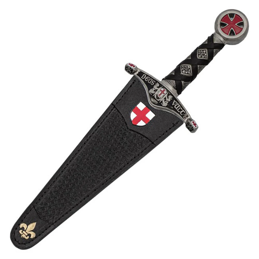 Crusader Dagger with Scabbard - Image 2