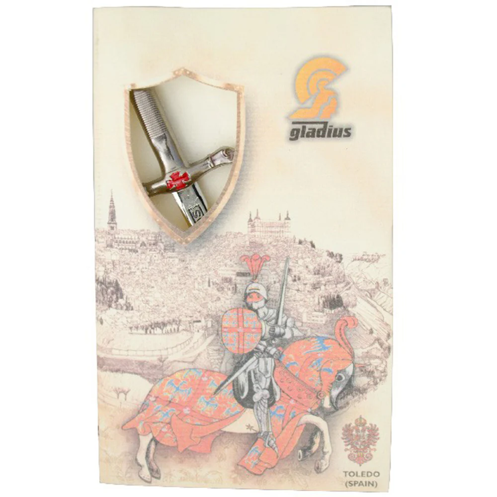 Crusader Sword Letter Opener (Mini Letter Opener) – Silver - Image 2