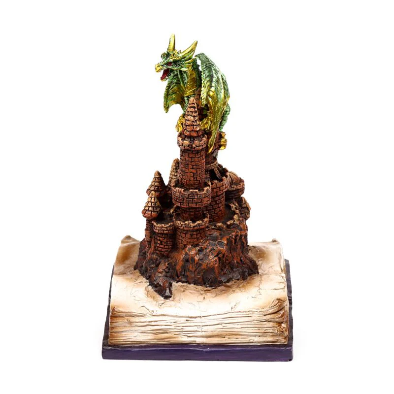 Dark Legends LED Enchanted Fairytale Castle Earth Dragon - Image 3