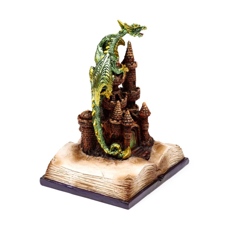 Dark Legends LED Enchanted Fairytale Castle Earth Dragon - Image 6