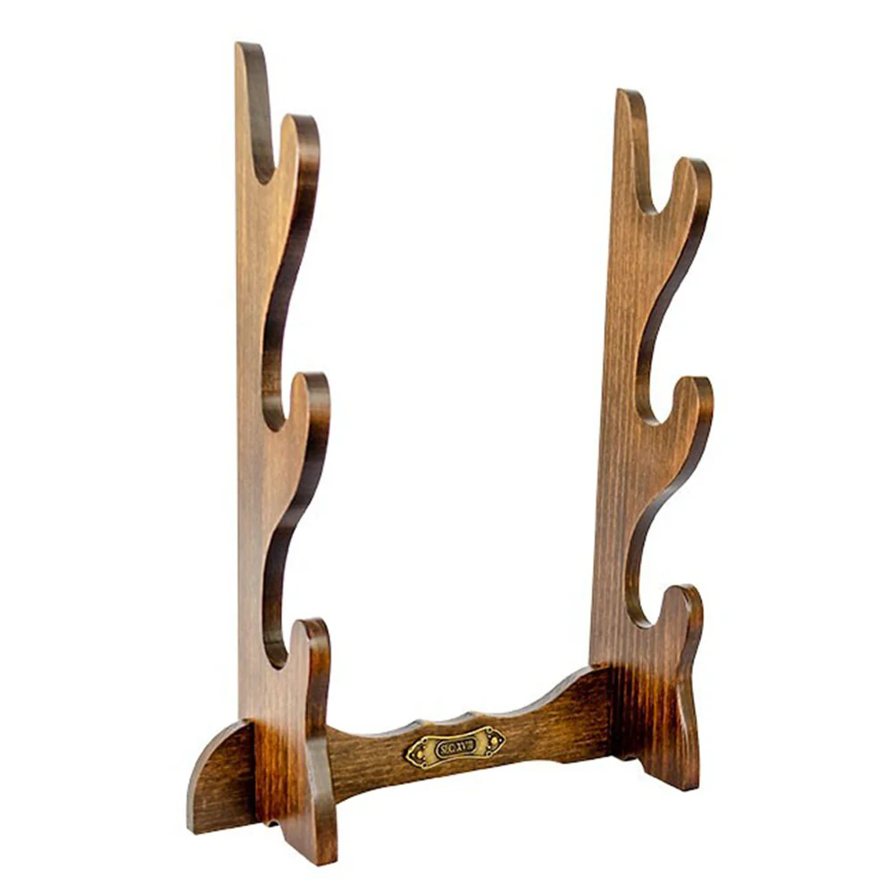 Display Stand - 3 Swords/Pistols - Wooden