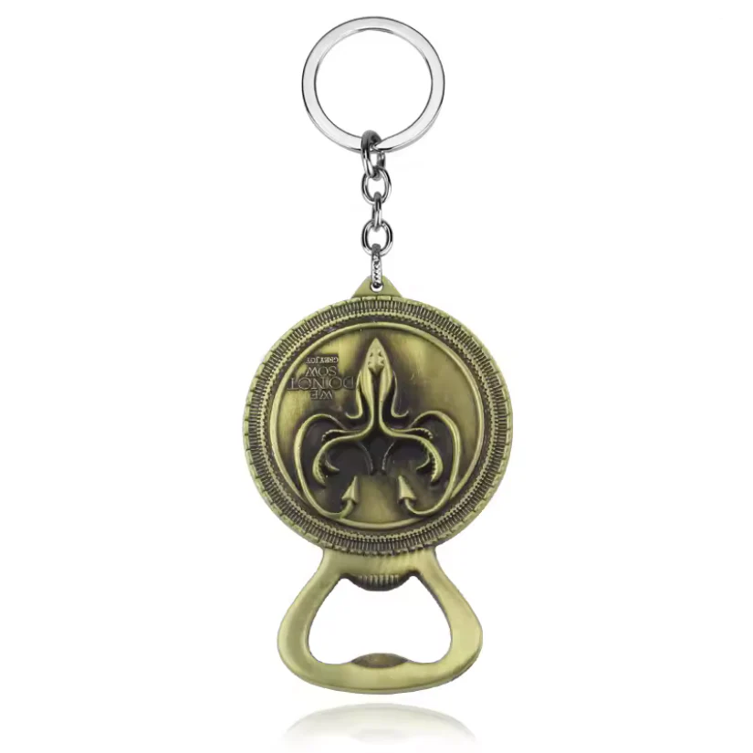 Game of Thrones Keyring - We Do Not Sow - Greyjoy - Image 2