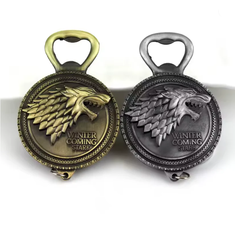 Game of Thrones Keyring - Winter is Coming - Stark