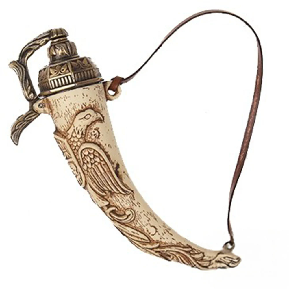 Horn Powder Flask