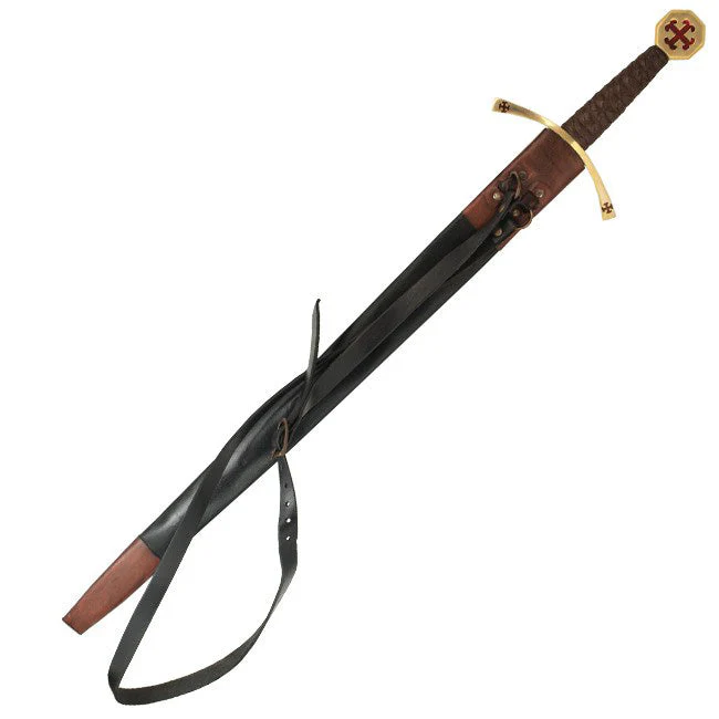 Knight's Templar Sword (Brass Pommel) - Image 2