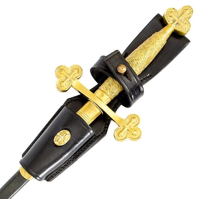 Masonic Sword Button Frog - Image 3