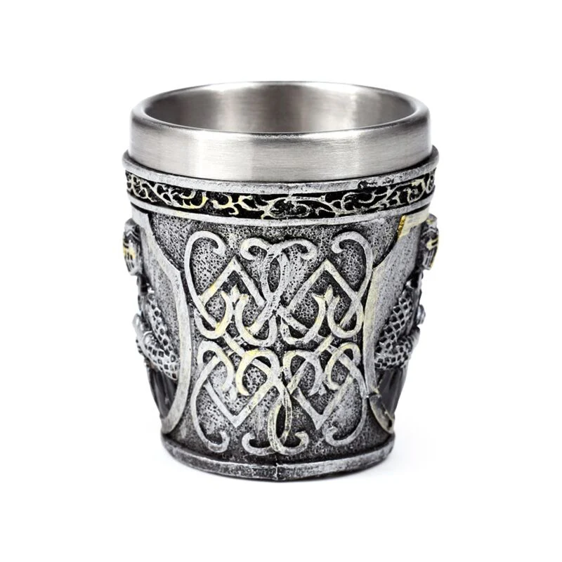 Medieval Black Knight Shot Glass - Image 4