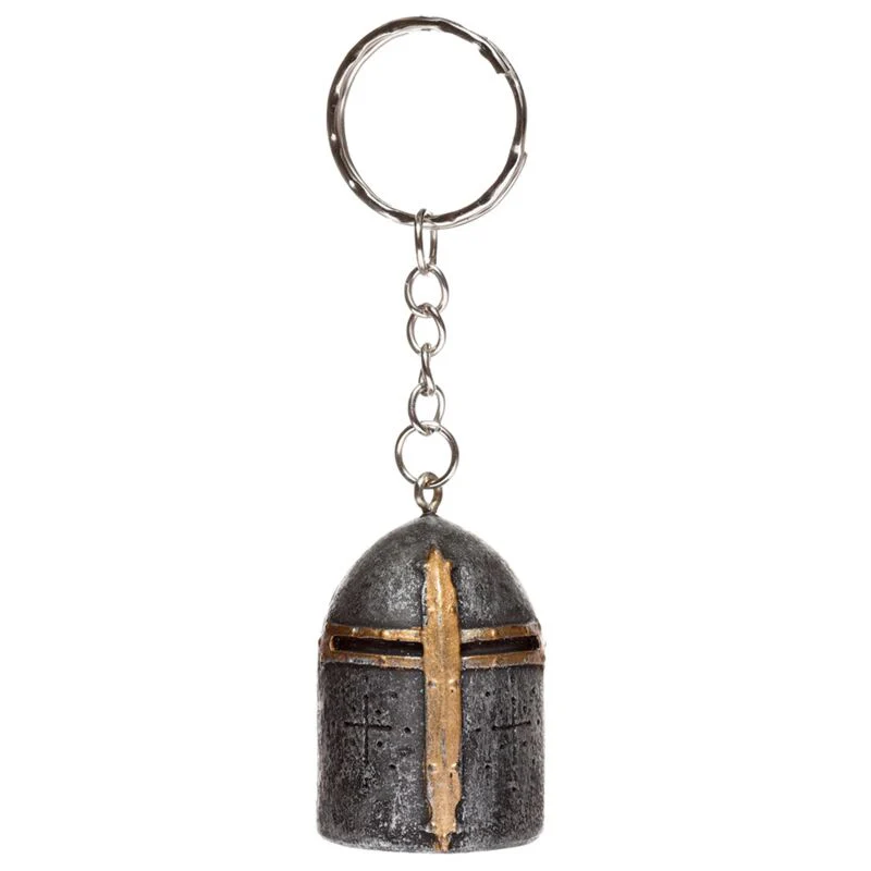 Medieval Knight Helmet Keyring - Image 5