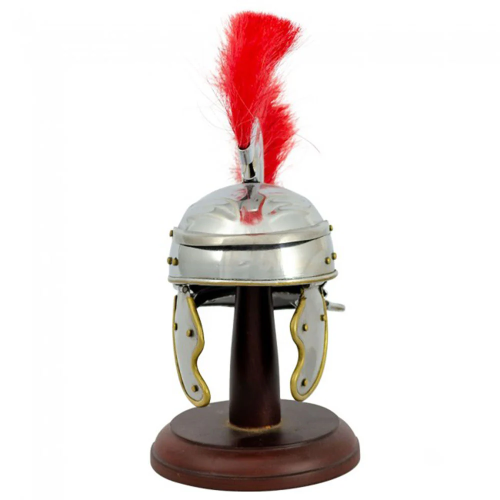 Miniature Roman Centurion Helmet - with Stand - Image 2