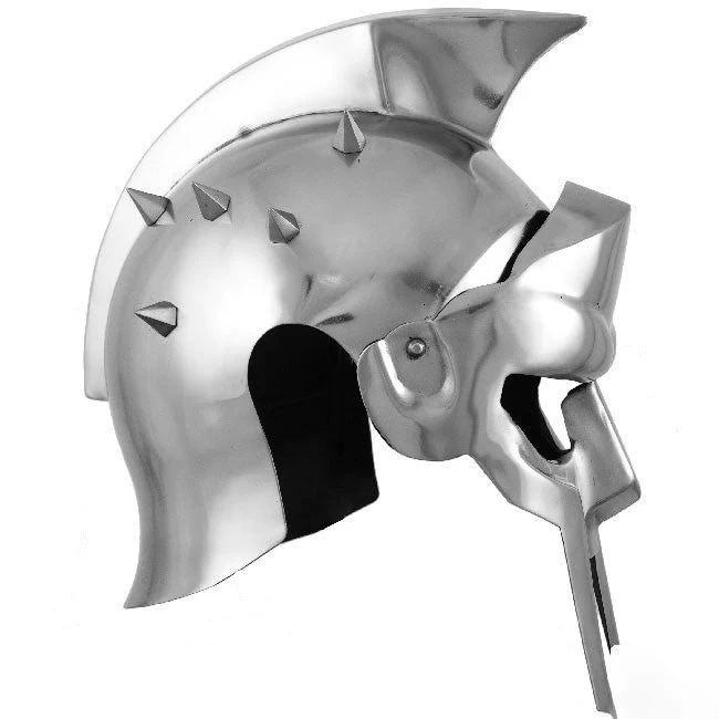 Roman Gladiator Helmet - Spiked - Image 2