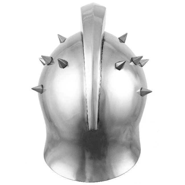 Roman Gladiator Helmet - Spiked - Image 3