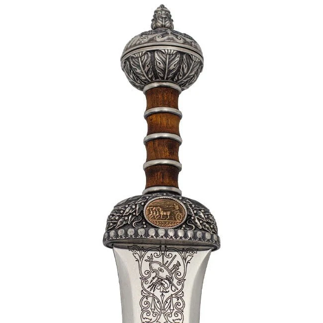 Roman Julius Caesar Gladius - Silver - Image 2
