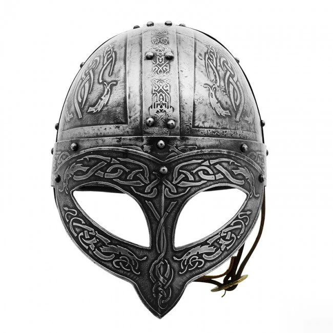 Viking War Chief Helmet - 18 gauge - Image 2