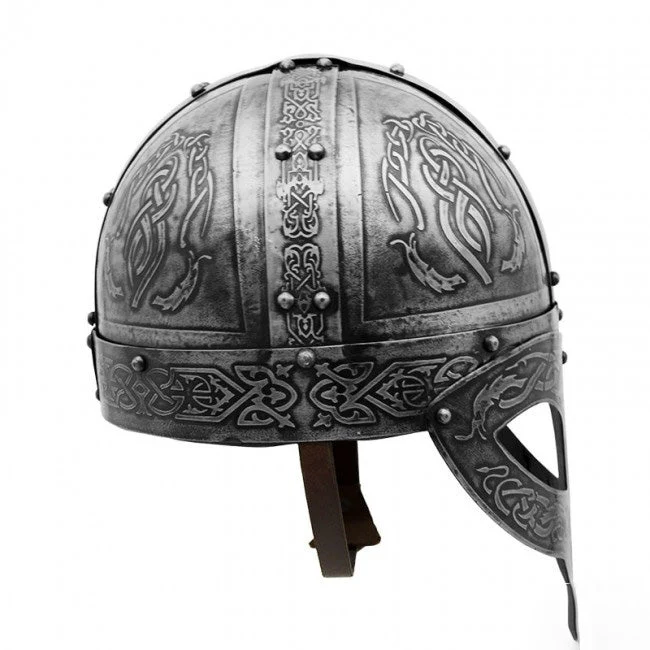 Viking War Chief Helmet - 18 gauge - Image 3